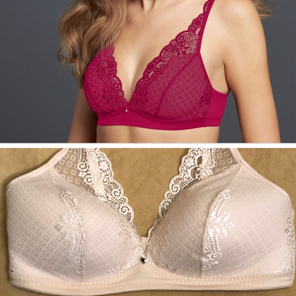 Simply Vera, Vera Wang pink Lace Bralette